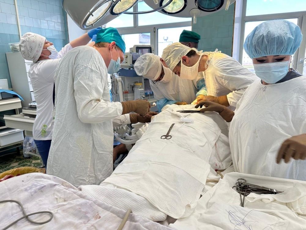 ️Врачи Белорецкой больницы борются за жизнь 70-летнего мужчины, пострадавшего от нападения медведя